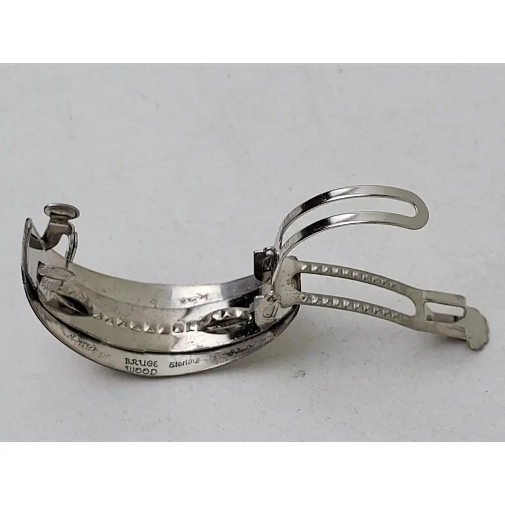 Bruce Wood Navajo Sterling Silver Barrette | 10.57 g | 2